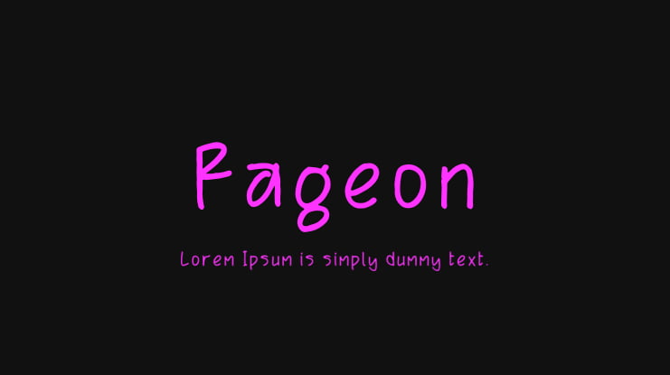 Rageon Font