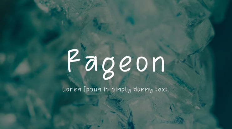 Rageon Font