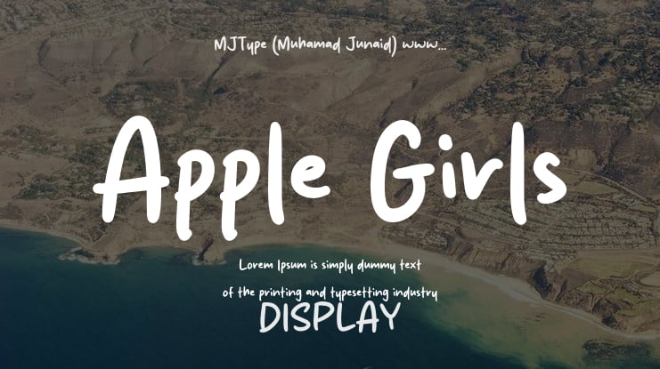 Apple Girls Font