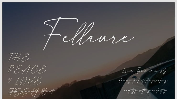 Fellaure Font