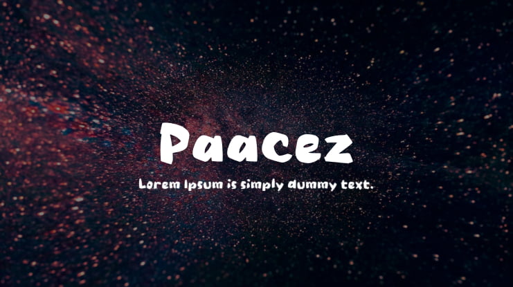 Paacez Font