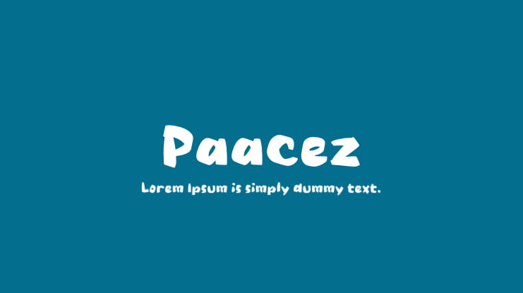 Paacez Font