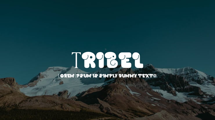 Tribel Font