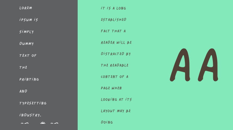 LE AMALFI Handwriting Font