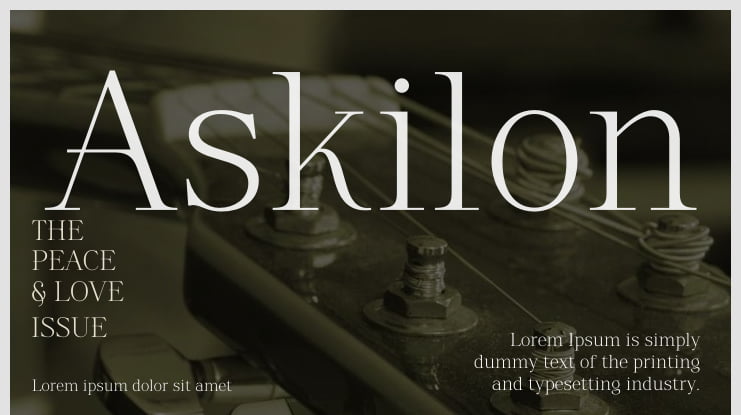 Askilon Font