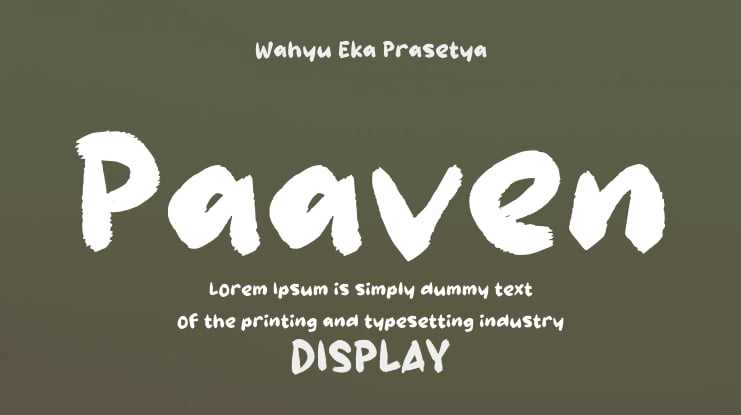 Paaven Font