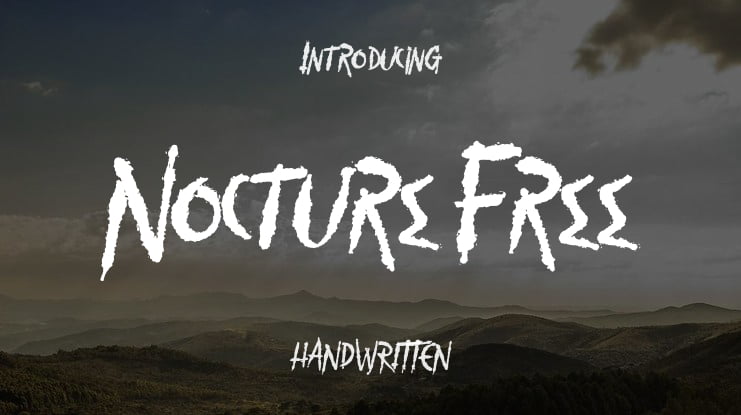 Nocture Free Font