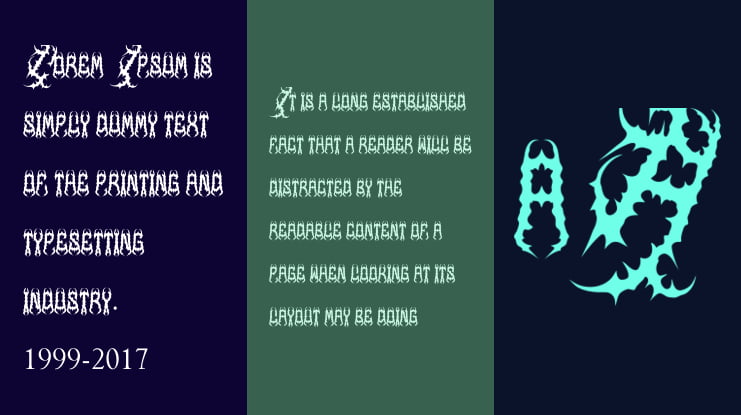 SCUMZ METAL Font