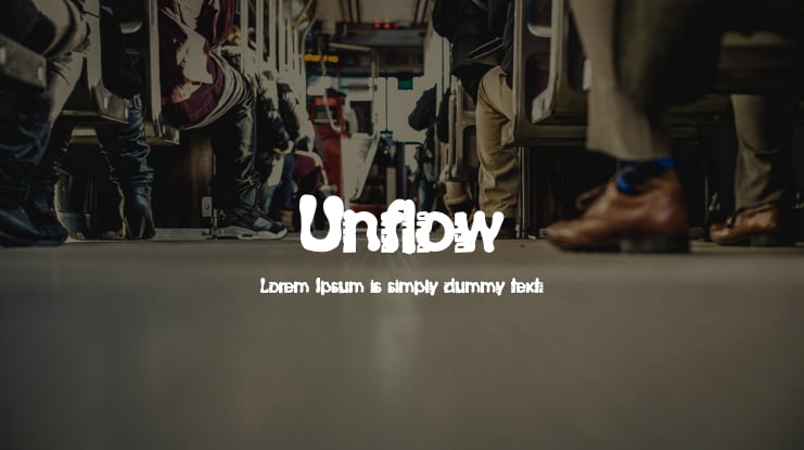 Unflow Font