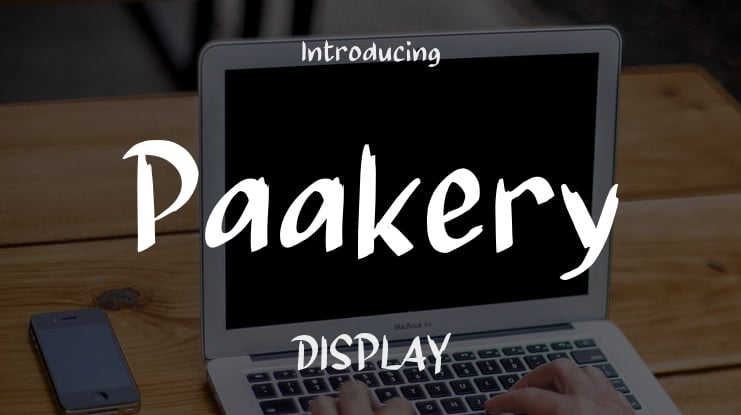 Paakery Font