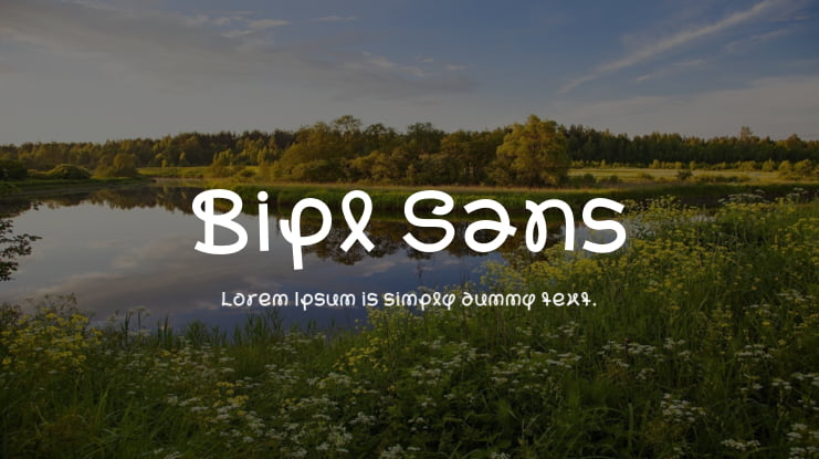 Bipl Sans Font