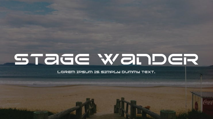 Stage Wander Font