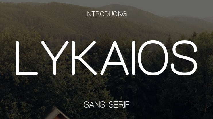 Lykaios Font