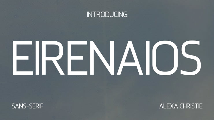 Eirenaios Font