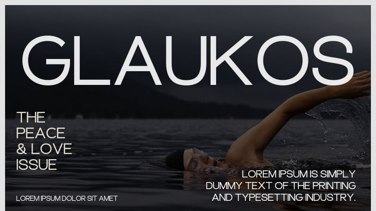 Glaukos Font