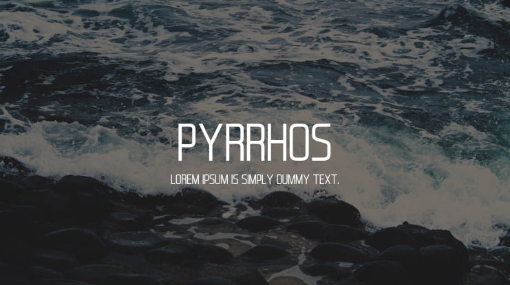 Pyrrhos Font