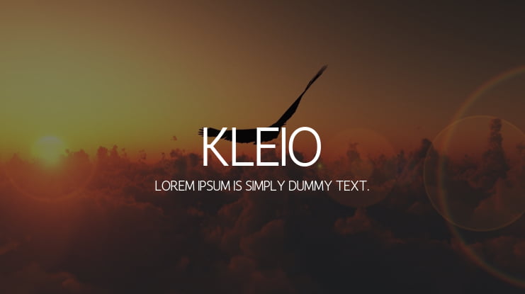 Kleio Font