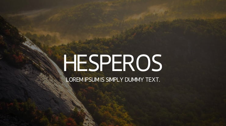 Hesperos Font