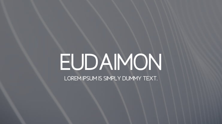 Eudaimon Font