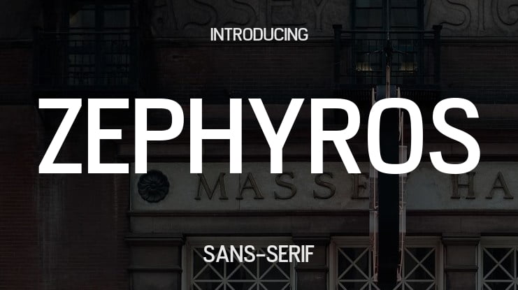 Zephyros Font