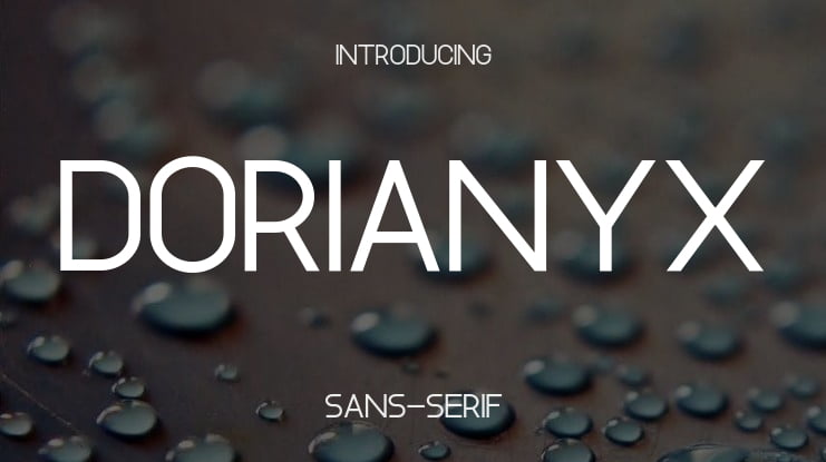 Dorianyx Font