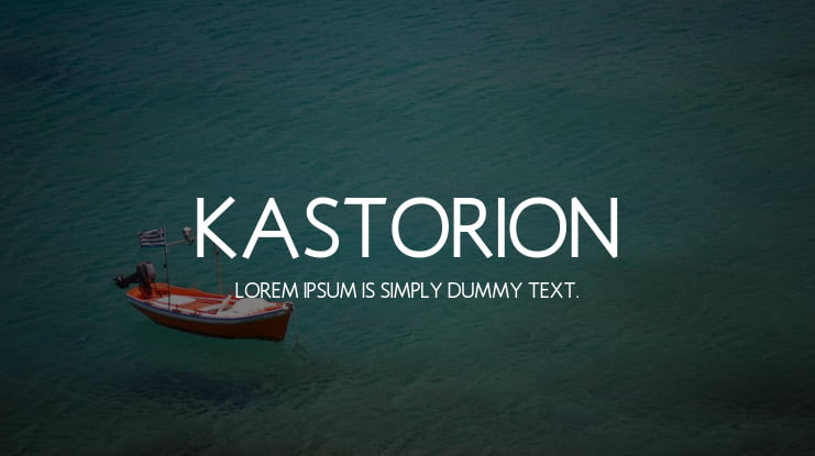 Kastorion Font