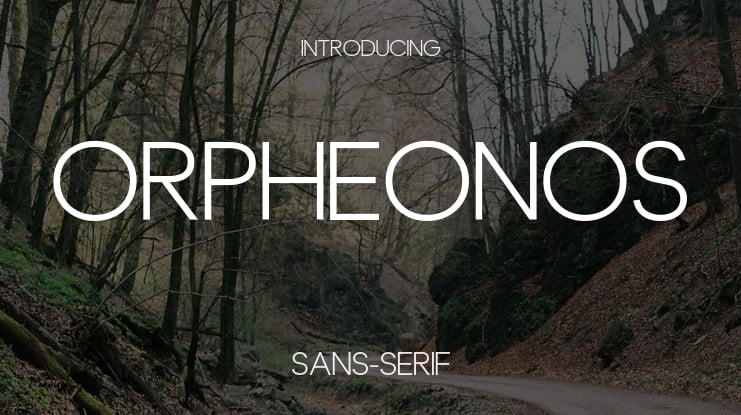 Orpheonos Font