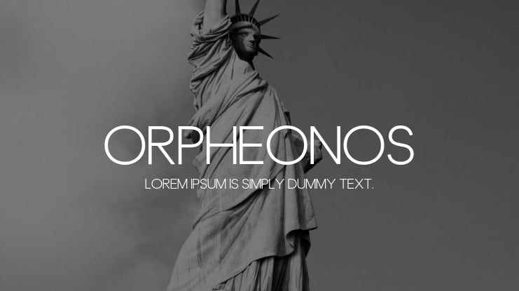 Orpheonos Font