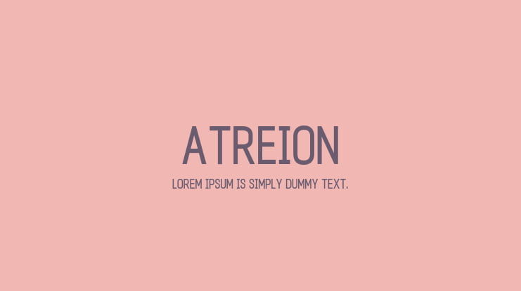 Atreion Font