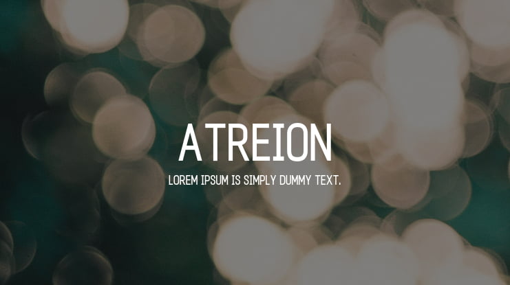 Atreion Font