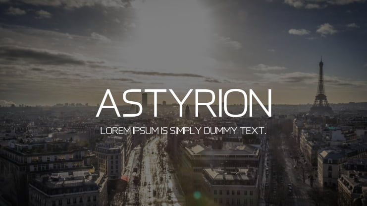 Astyrion Font