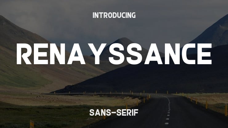 Renayssance Font