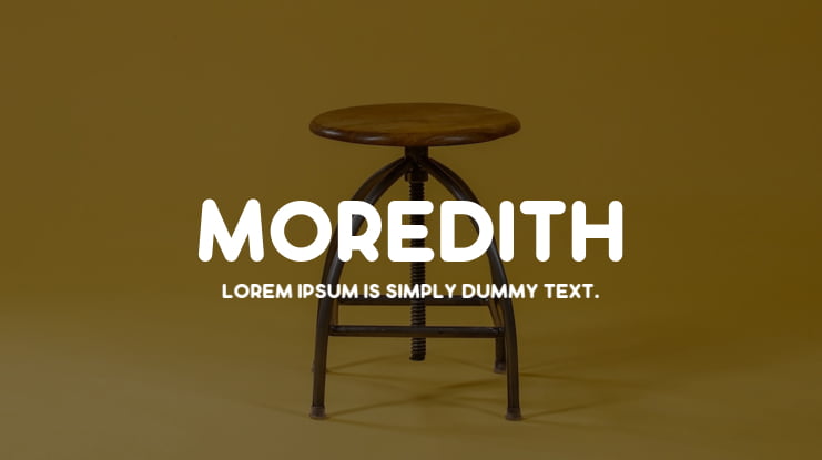 Moredith Font