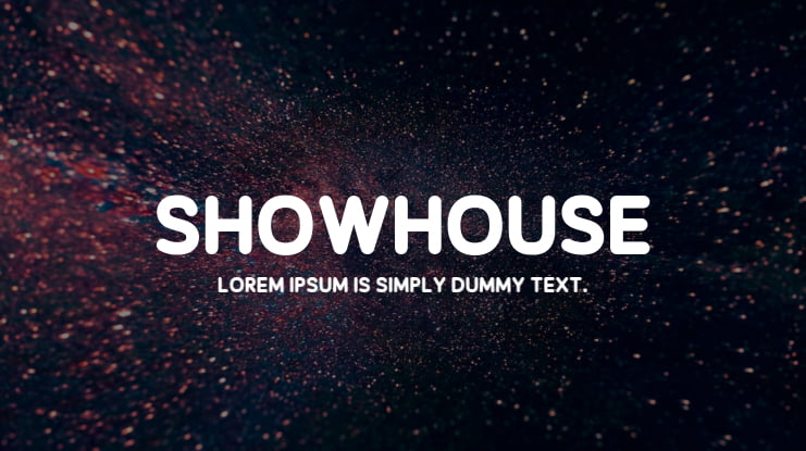 Showhouse Font