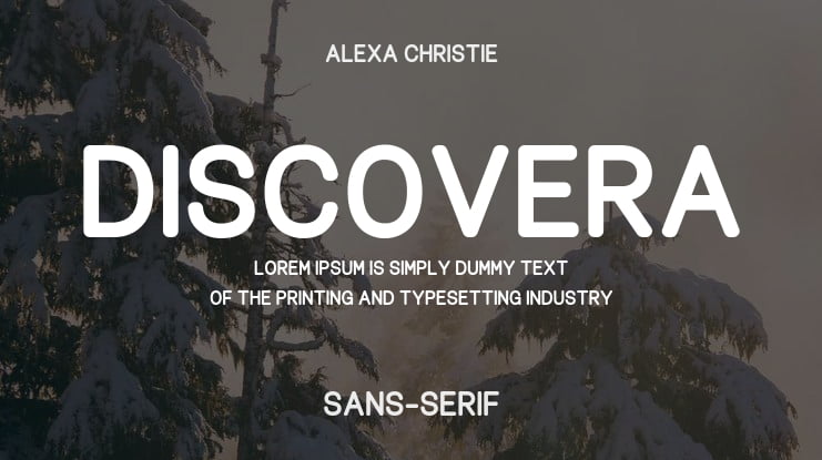 Discovera Font