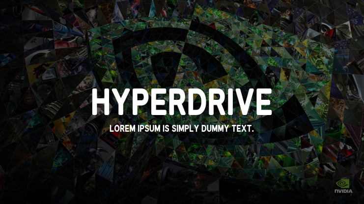 Hyperdrive Font