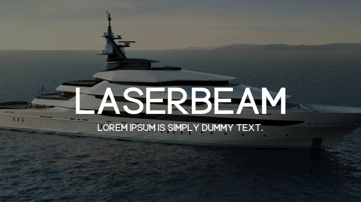 Laserbeam Font