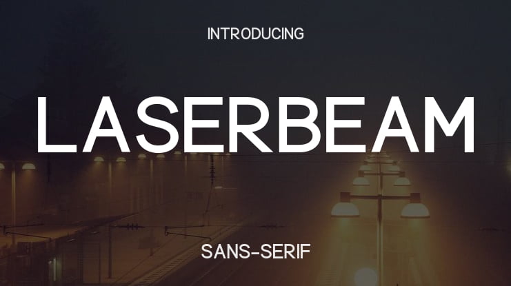 Laserbeam Font