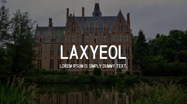 Laxyeol Font