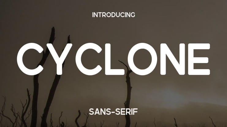 Cyclone Font