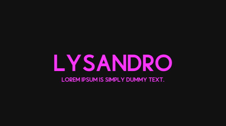 Lysandro Font