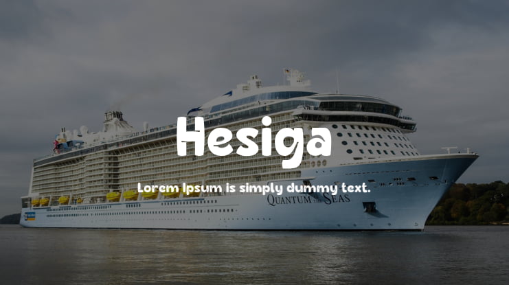 Hesiga Font