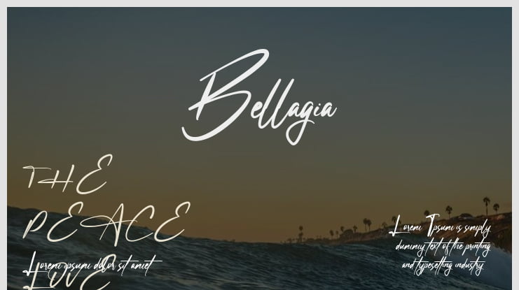 Bellagia Font