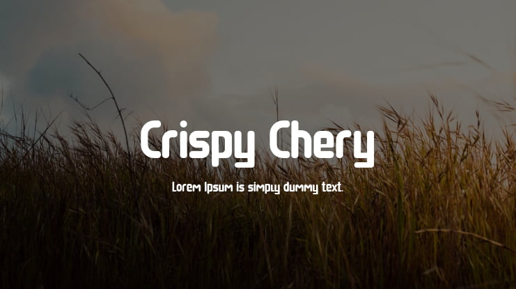 Crispy Chery Font