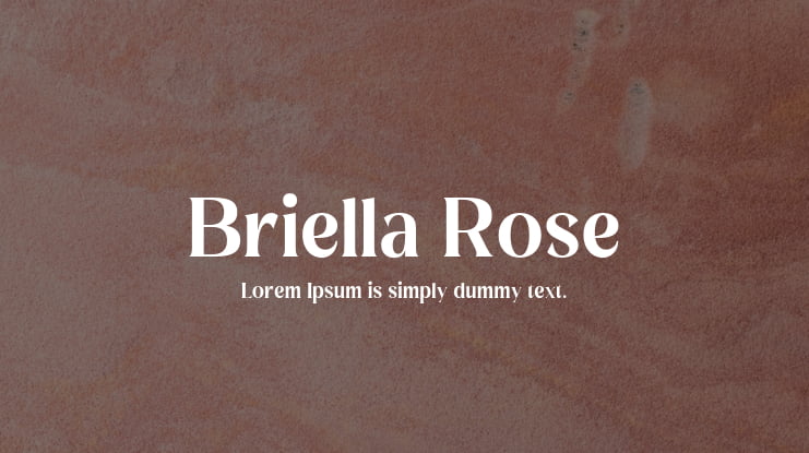 Briella Rose Font