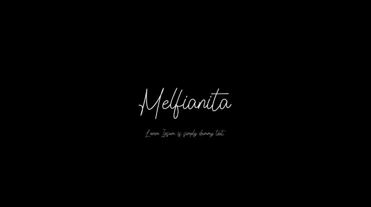 Melfianita Font