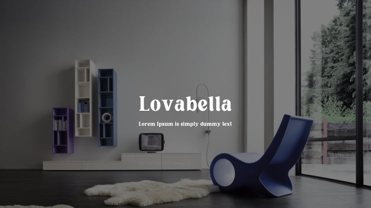 Lovabella Font