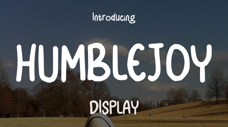 HUMBLEJOY Font