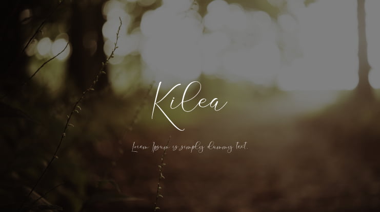 Kilea Font