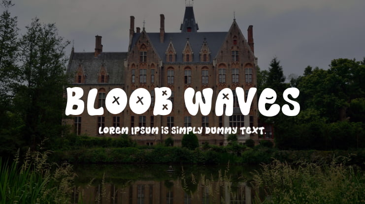 Bloob Waves Font Family